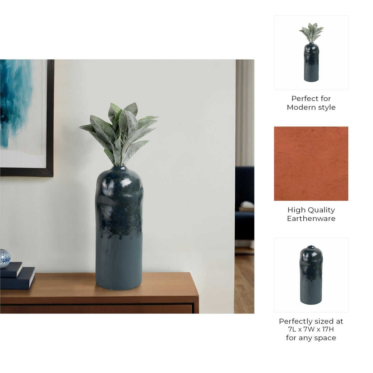 Trevoes Portugal Vase Vases and Jars| Sagebrook Home