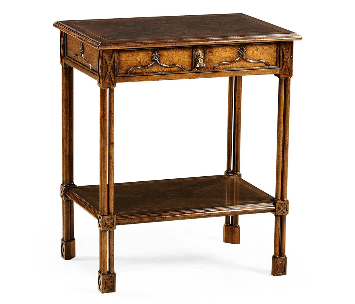 Tribeca Collection - Buckingham Chippendale Gothic Side Table Accent & End Tables| Jonathan Charles