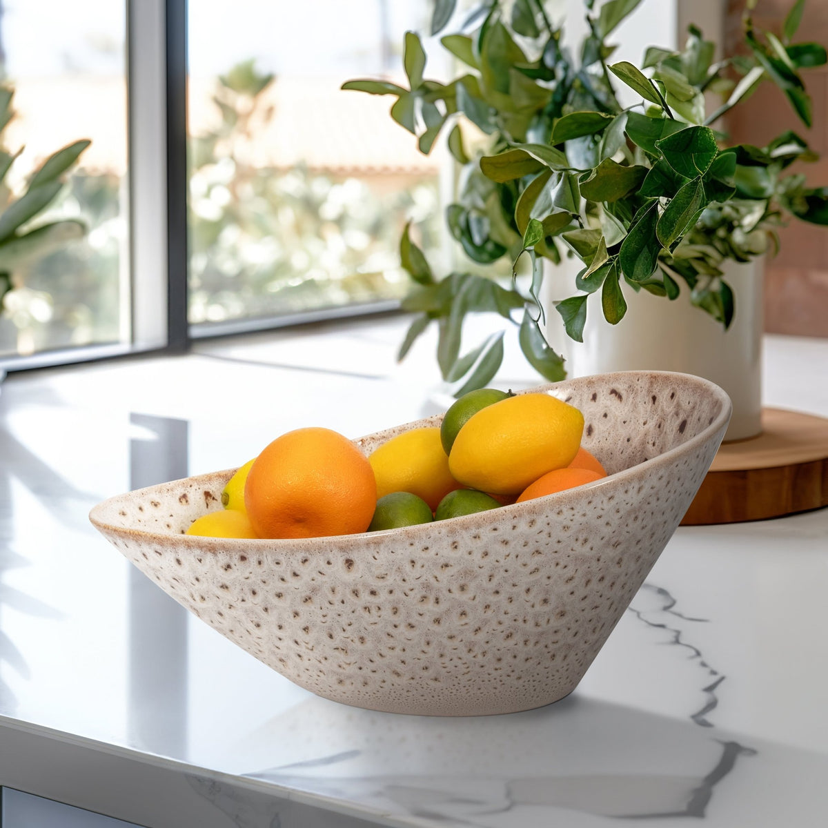 TRUMAN CERAMIC BOWL Table Decors| Sagebrook Home