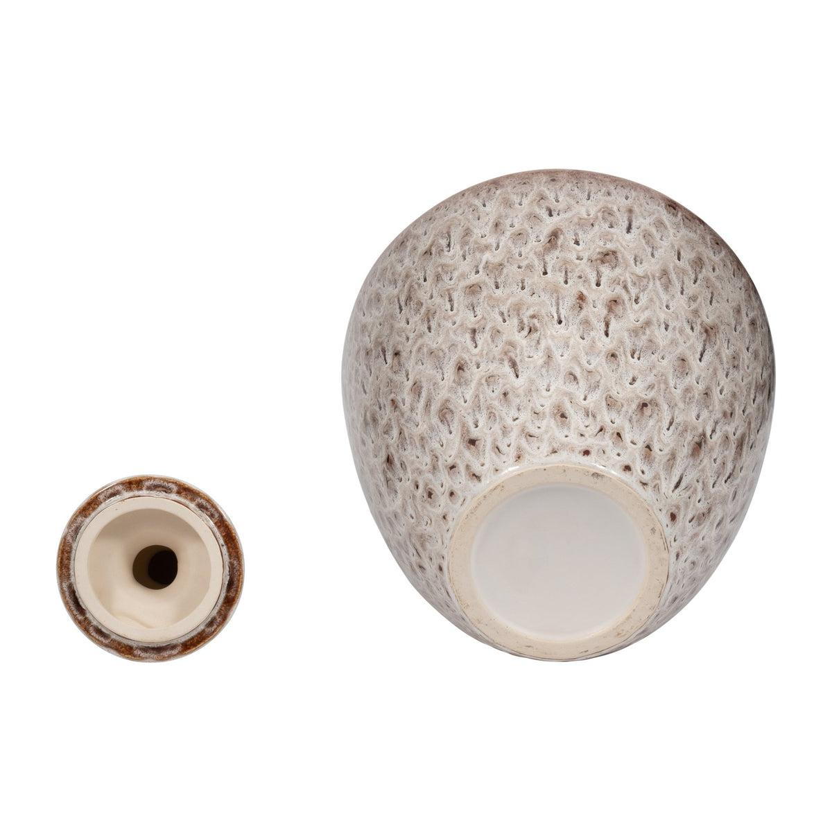 TRUMAN LARGE CERAMIC LIDDED JAR Vases and Jars| Sagebrook Home