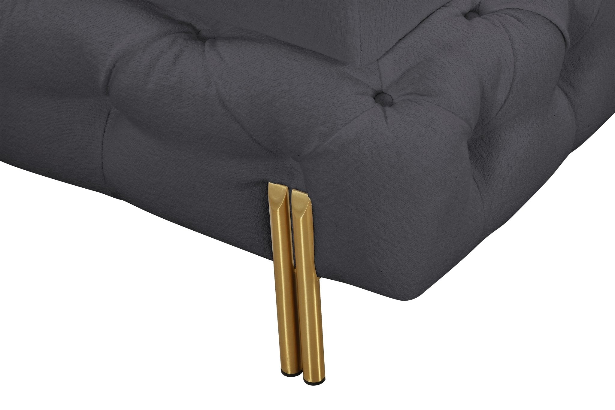 Tufting Dark Grey 3 Seater Sofa Sofas & Loveseats| Roots Furniture