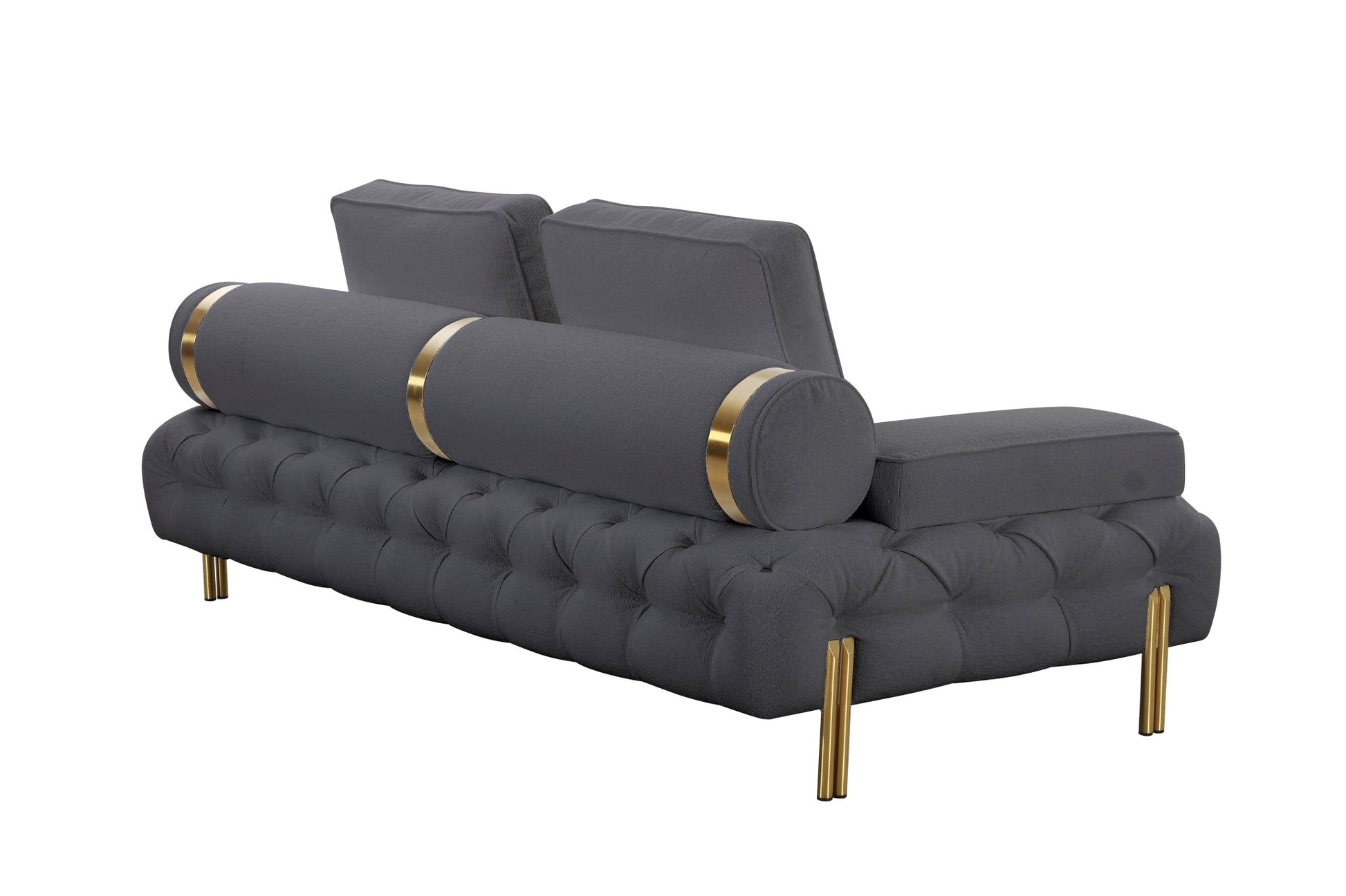 Tufting Dark Grey Loveseat Sofas & Loveseats| Roots Furniture