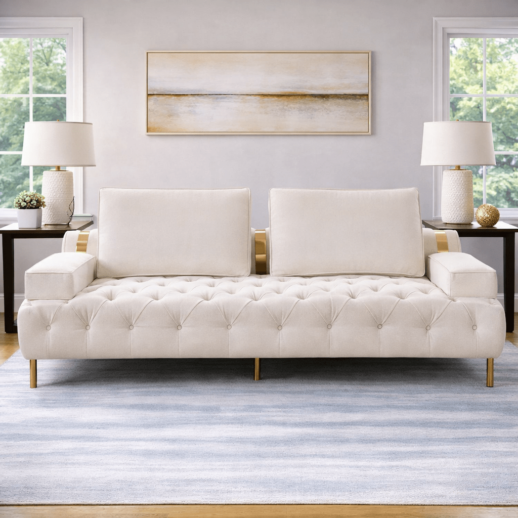 Tufting Tan Loveseat Sofas & Loveseats| Roots Furniture