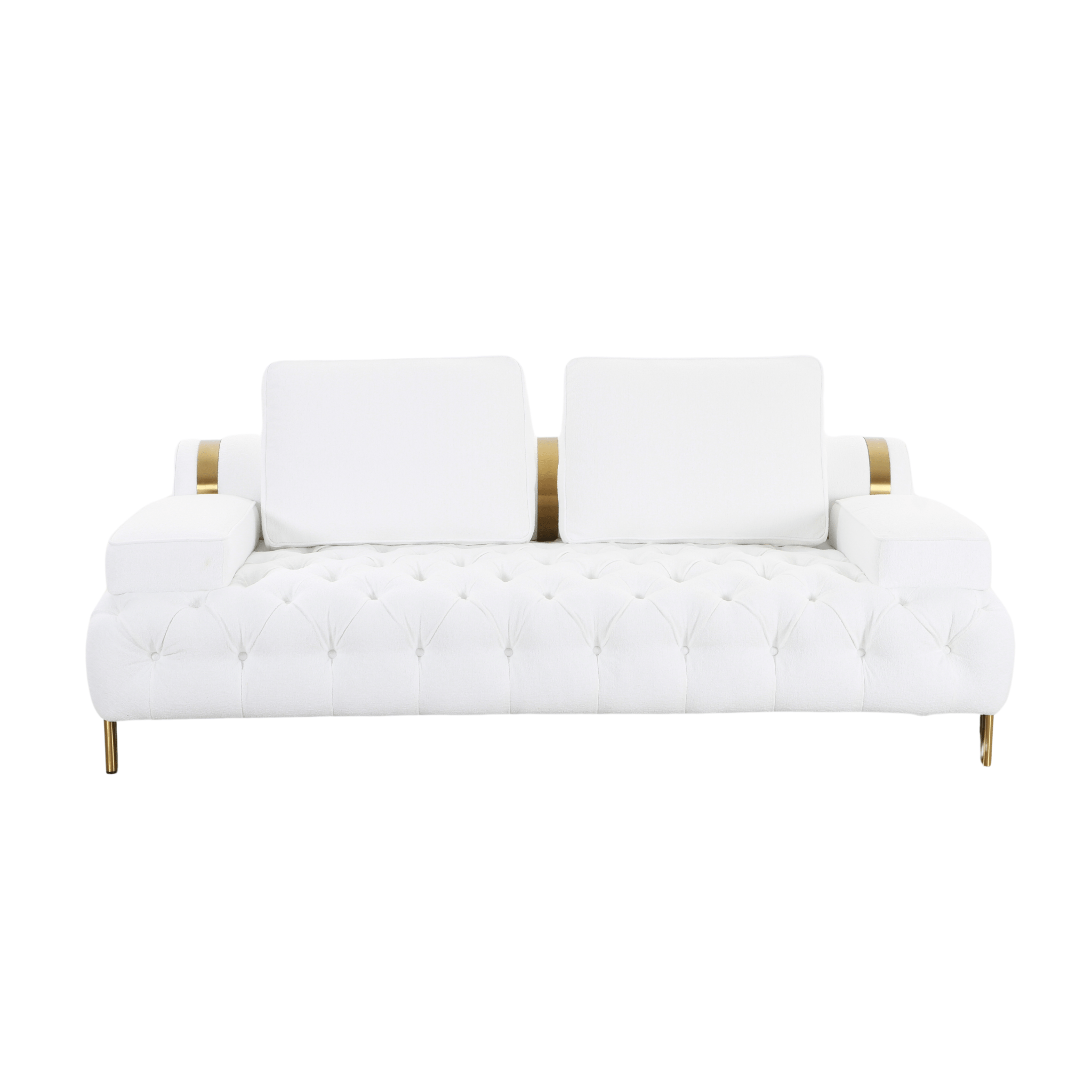 Tufting White Loveseat Sofas & Loveseats| Roots Furniture