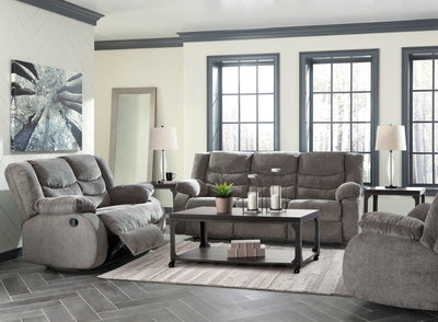 Tulen Reclining - SET in Gray - Al Rugaib Furniture