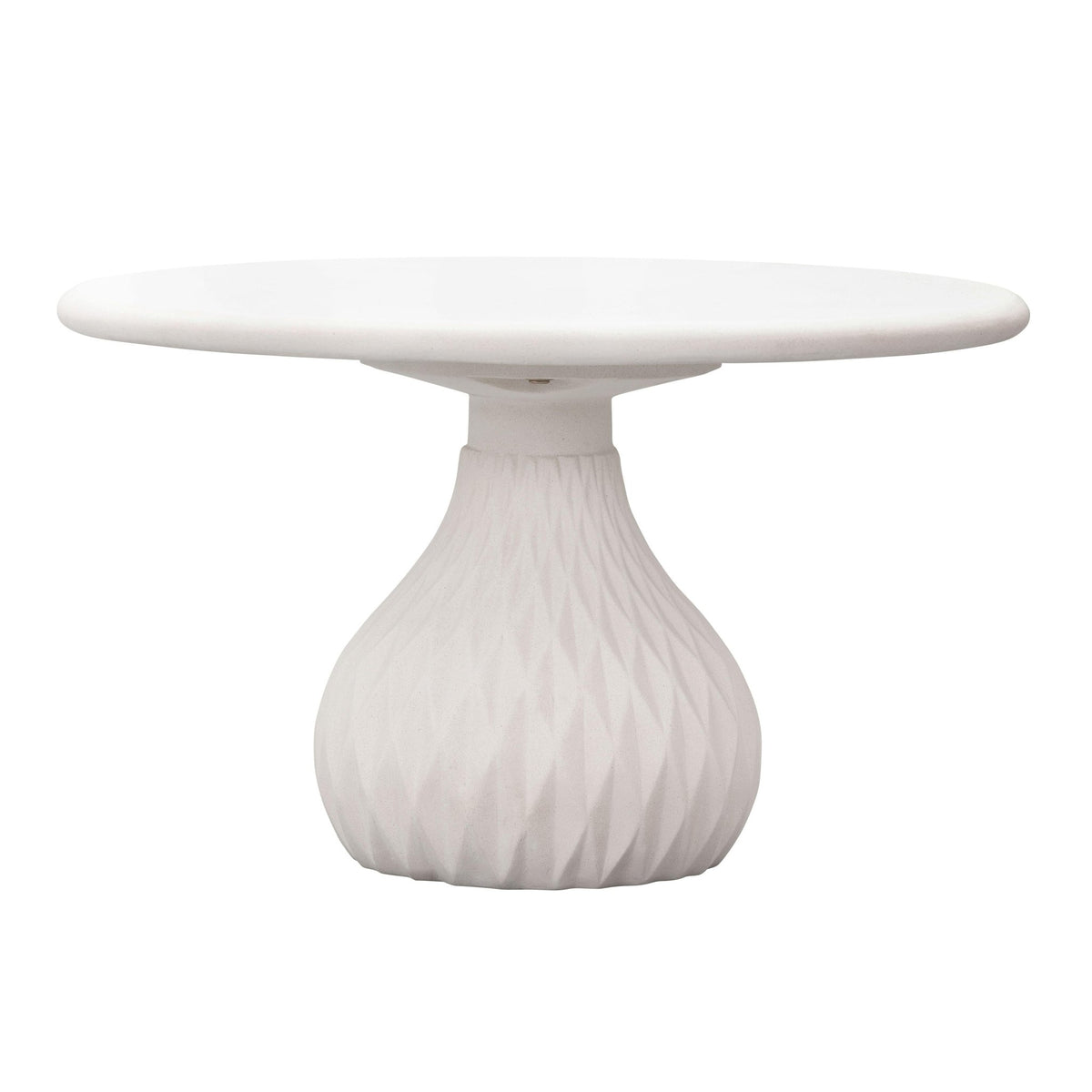 Tulum Ivory Concrete Coffee Table Coffee Tables| TOV