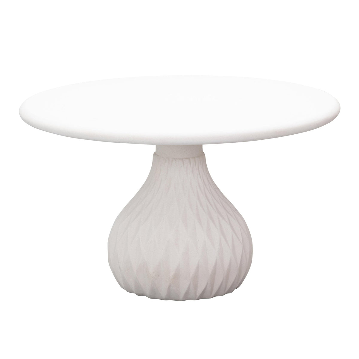Tulum Ivory Concrete Coffee Table Coffee Tables| TOV