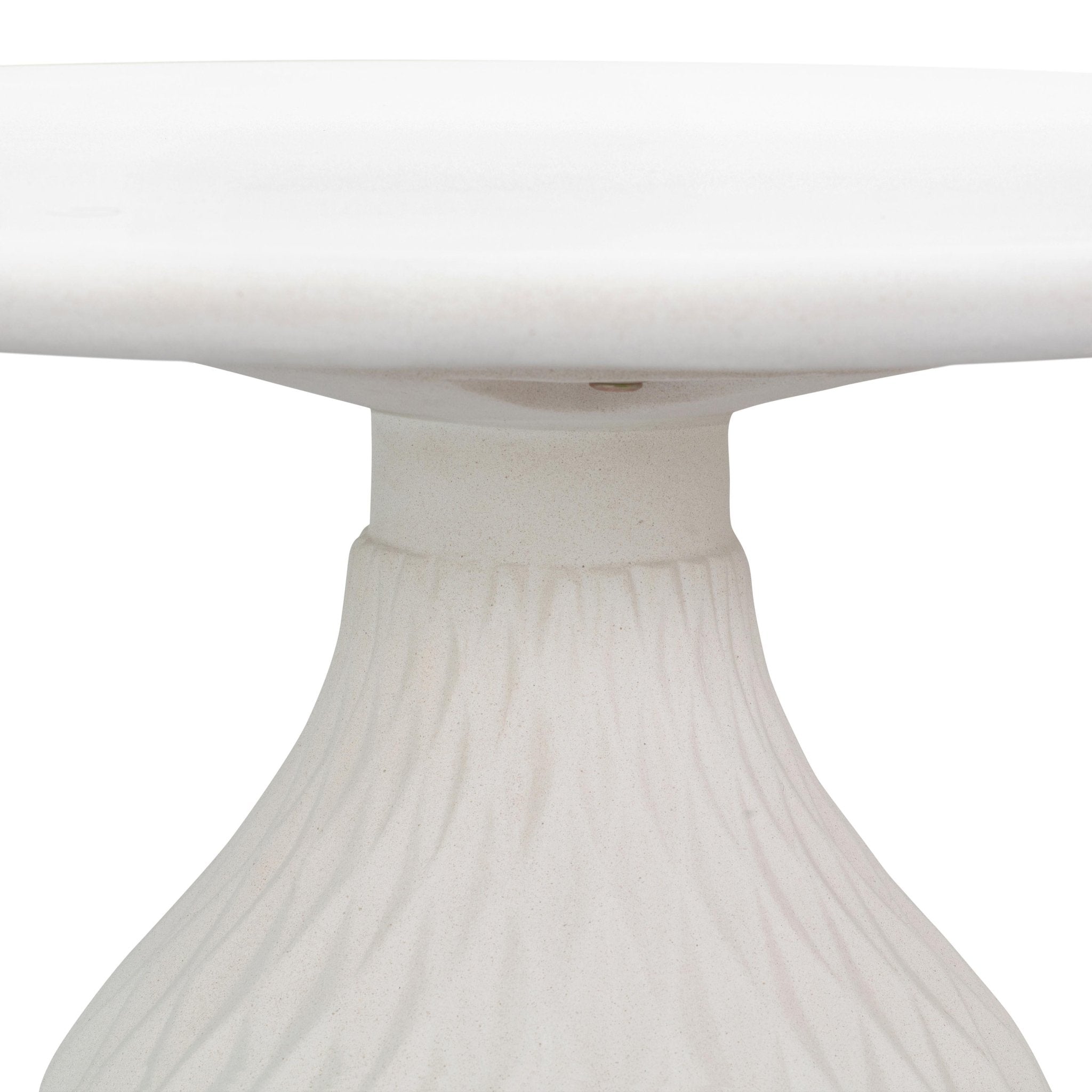 Tulum Ivory Concrete Coffee Table Coffee Tables| TOV