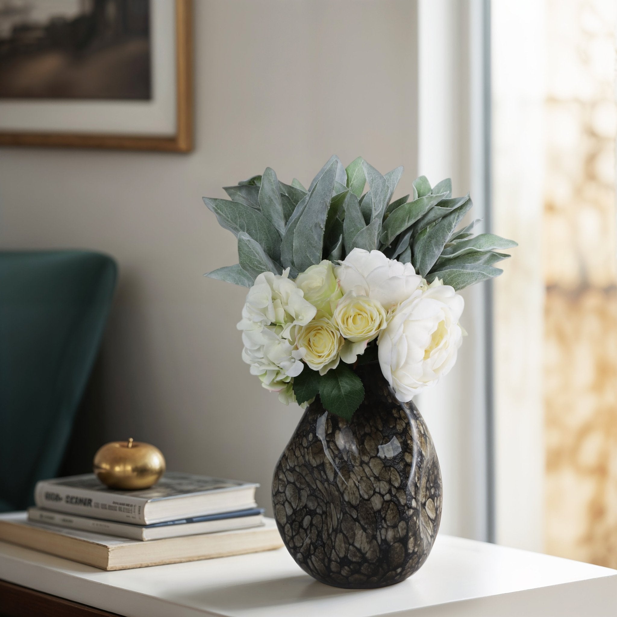 Tunis Speckled Glass Vase Vases and Jars| Sagebrook Home