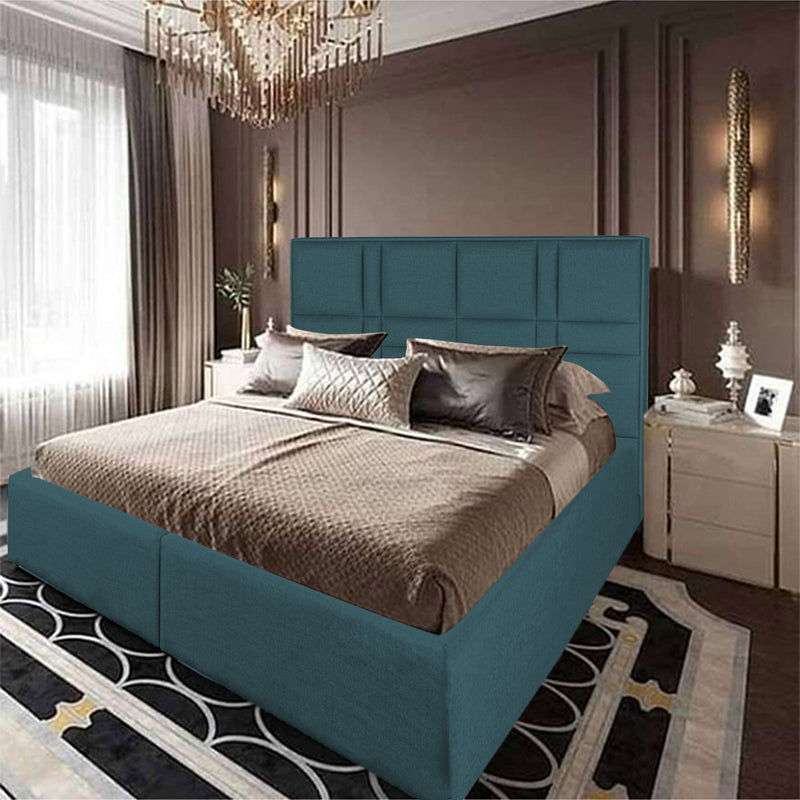 In House | Berlin Bed Frame Linen - 200x100 cm