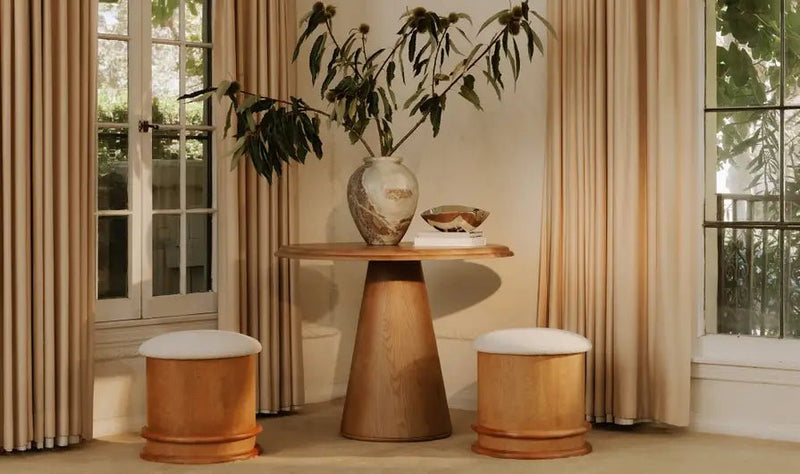 Tutto Café Table Natural - Al Rugaib Furniture