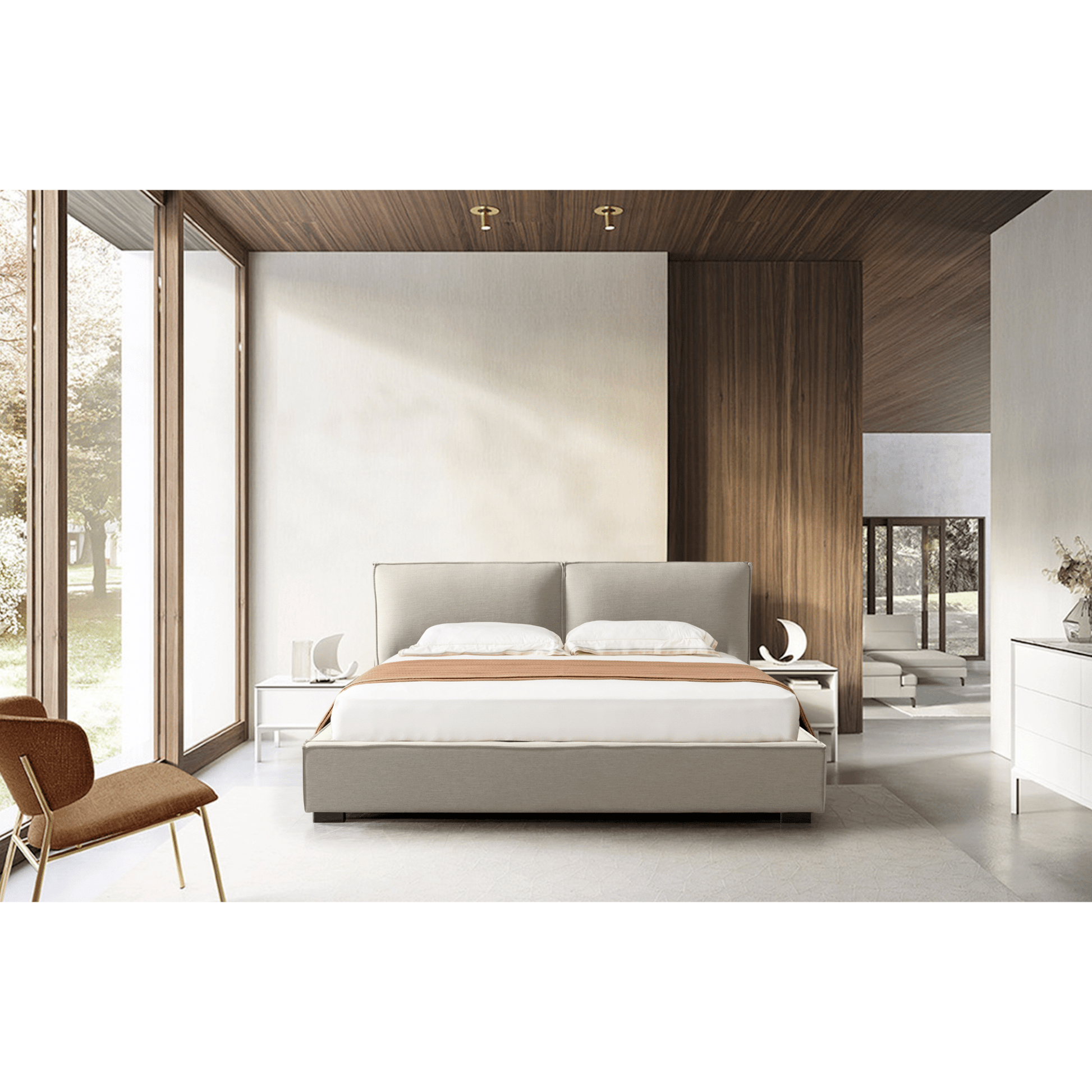 Twilight Tranquility Beige (King/Queen) Beds| Roots Furniture