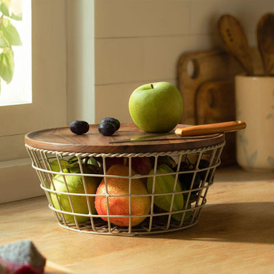 Twine Wire Basket (Taper) - Al Rugaib Furniture