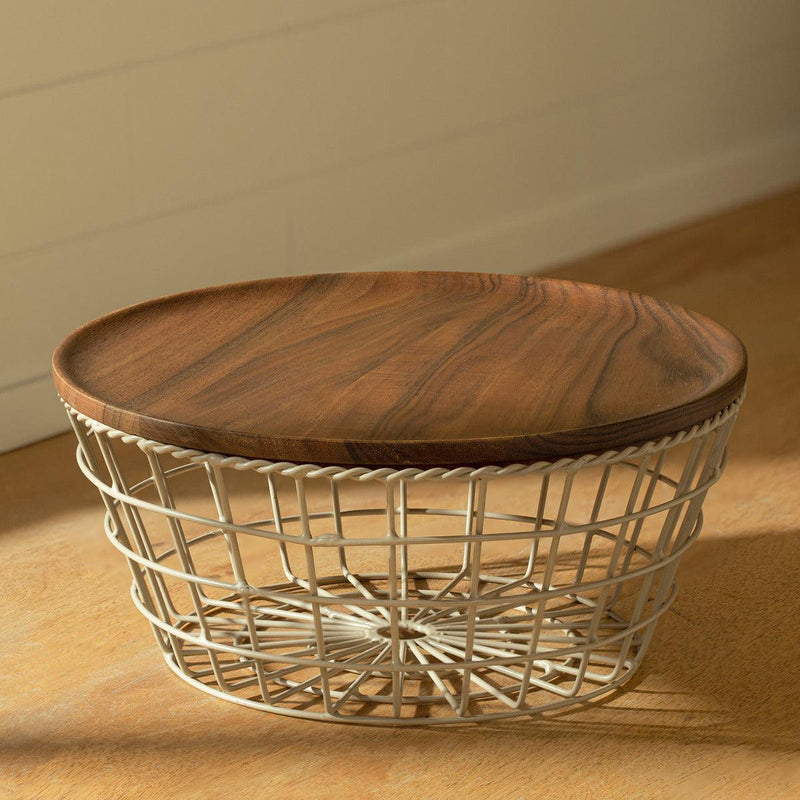 Twine Wire Basket (Taper) - Al Rugaib Furniture