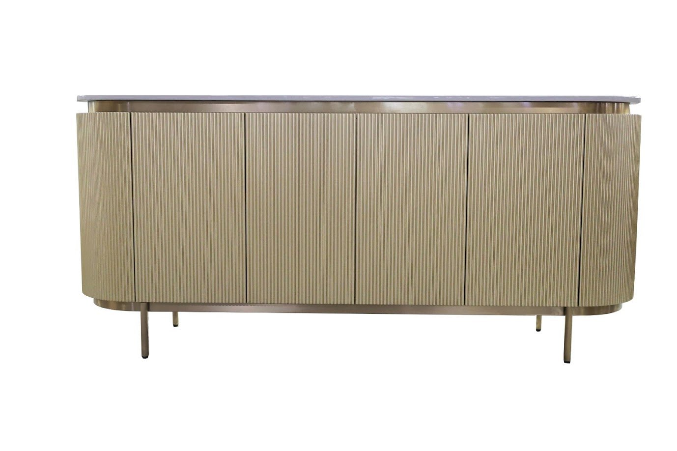 Twirl Wave Brown Sideboard Table Consoles & Sideboards| Roots Furniture
