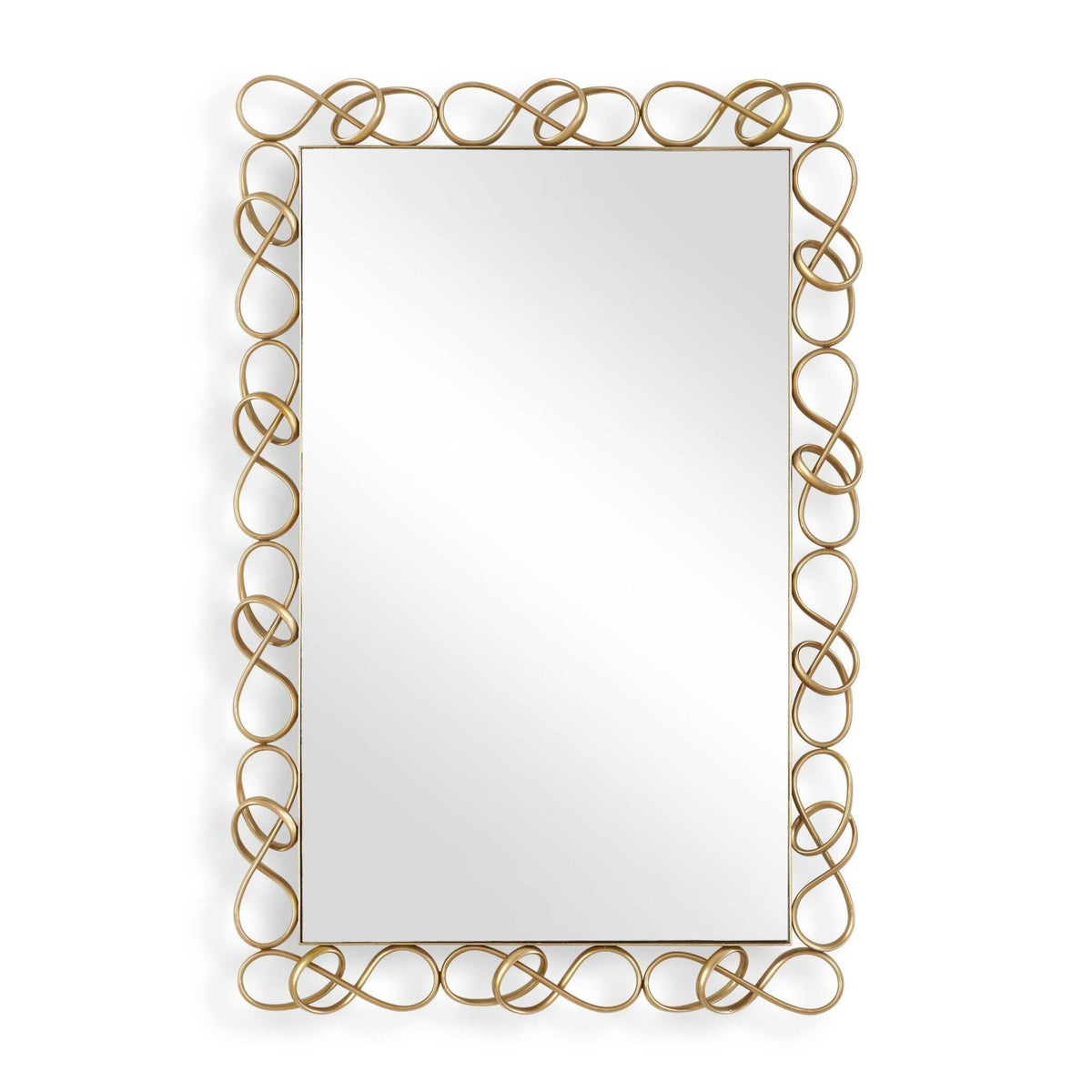 Twist It Antique Brass Mirror Mirrors| Uttermost