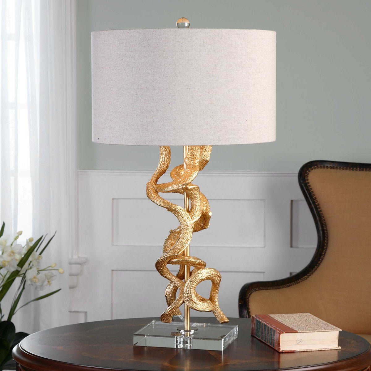 Twisted Vines Table Lamp Table Lamps| Uttermost