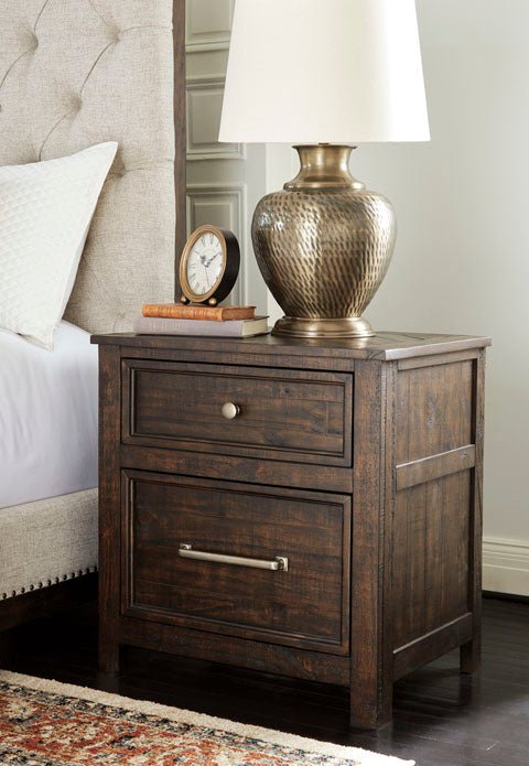 Two Drawer Night Stand - Al Rugaib Furniture