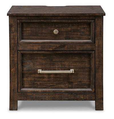 Two Drawer Night Stand - Al Rugaib Furniture
