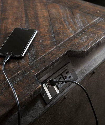 Two Drawer Night Stand - Al Rugaib Furniture