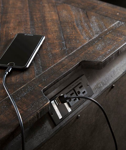 Two Drawer Night Stand - Al Rugaib Furniture