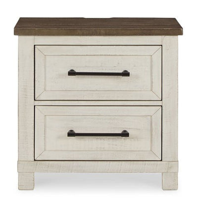 Two Drawer Night Stand - Al Rugaib Furniture
