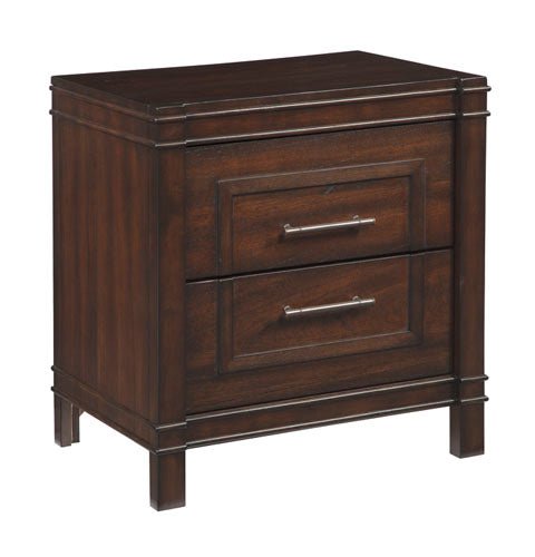 TWO DRAWER NIGHT STAND - Al Rugaib Furniture