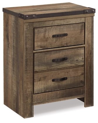 TWO DRAWER NIGHT STAND - Al Rugaib Furniture