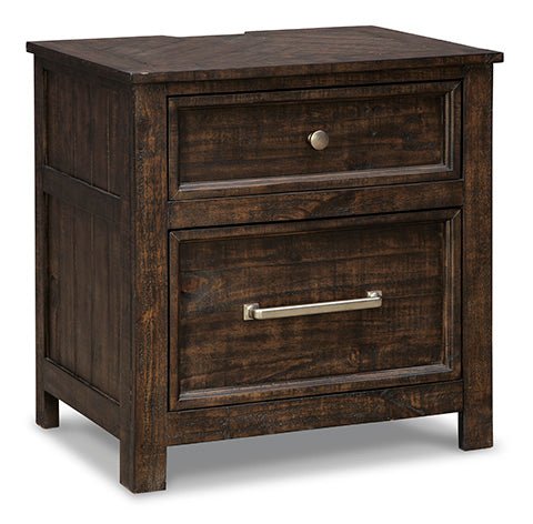 Two Drawer Night Stand - Al Rugaib Furniture