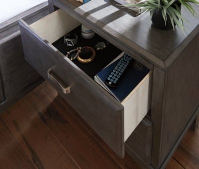 TWO DRAWER NIGHT STAND - Al Rugaib Furniture