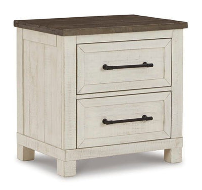 Two Drawer Night Stand - Al Rugaib Furniture