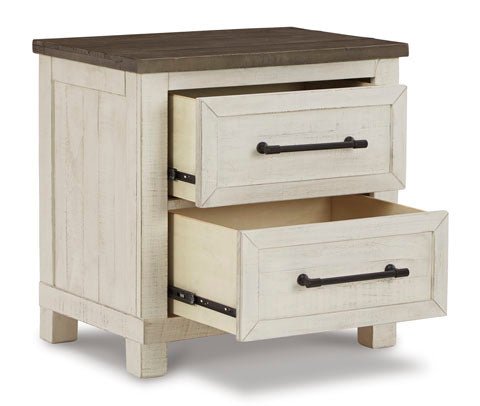 Two Drawer Night Stand - Al Rugaib Furniture