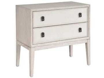Two Drawer Nightstand Nightstands| Universal