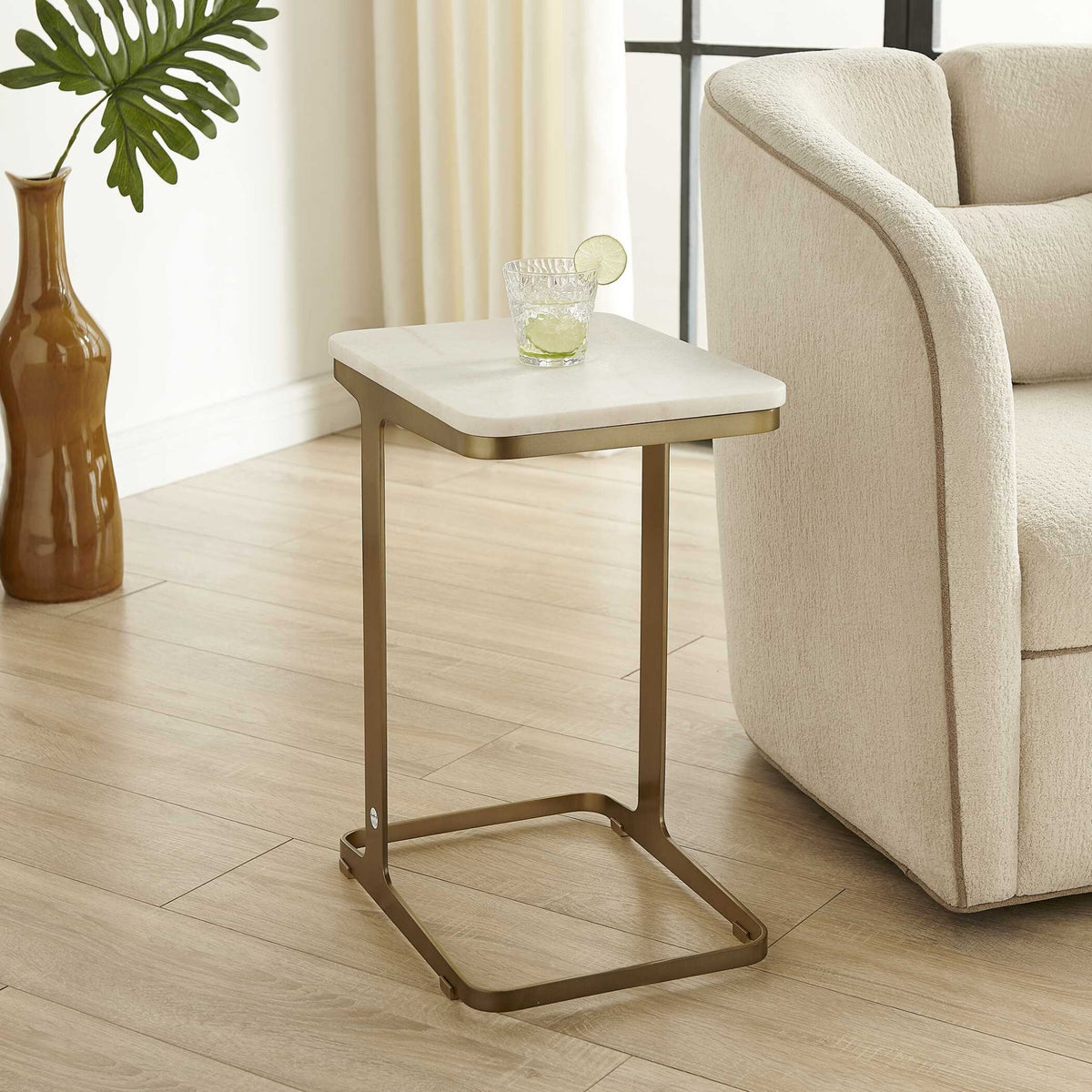 Tylan Marble Accent Table Accent & End Tables| Uttermost
