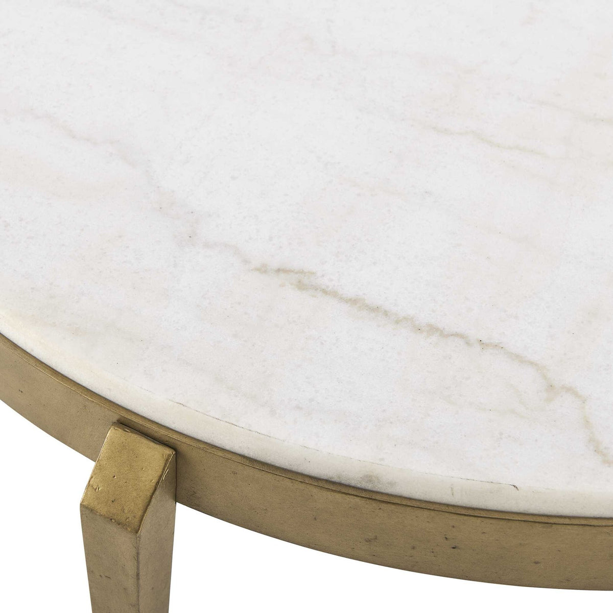 Tylan Round Marble Coffee Table Coffee Tables| Uttermost