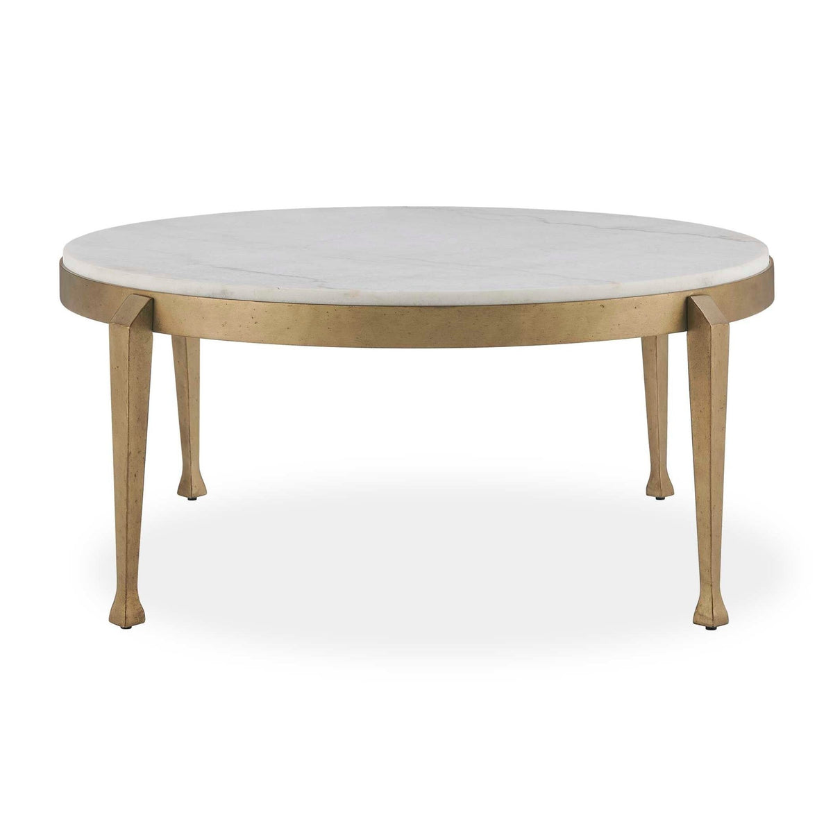 Tylan Round Marble Coffee Table Coffee Tables| Uttermost
