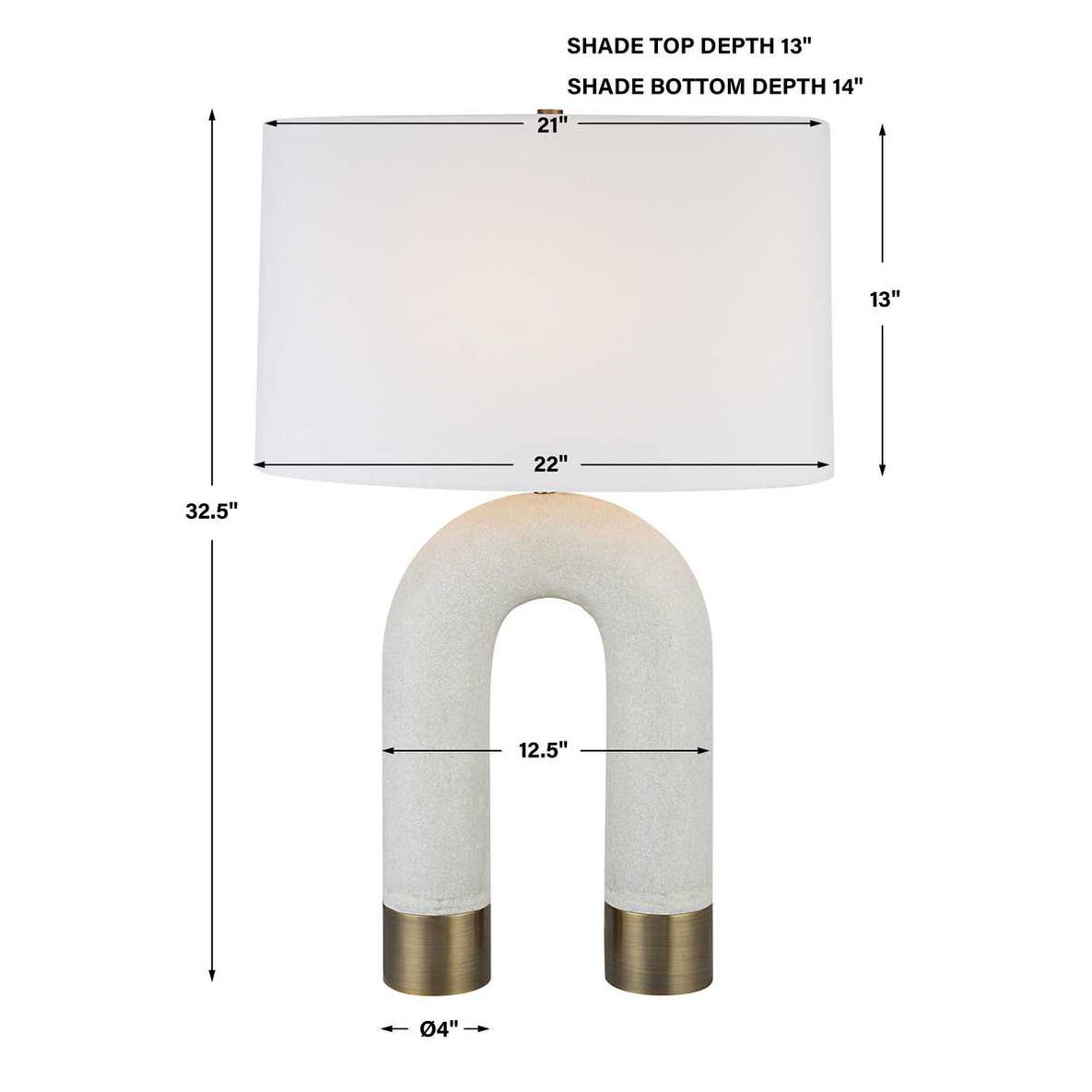U-Turn Table Lamp Table Lamps| Uttermost