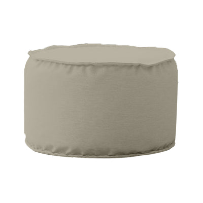 Linen Round Bean Bag - 60x60x40 cm