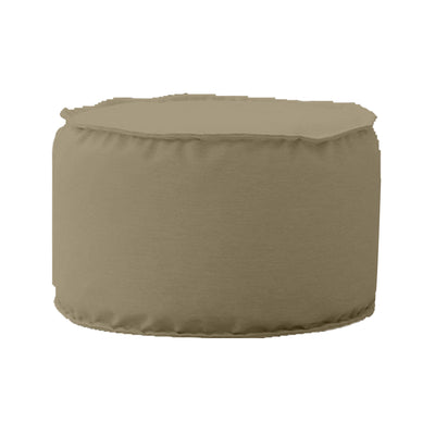 Linen Round Bean Bag - 60x60x40 cm