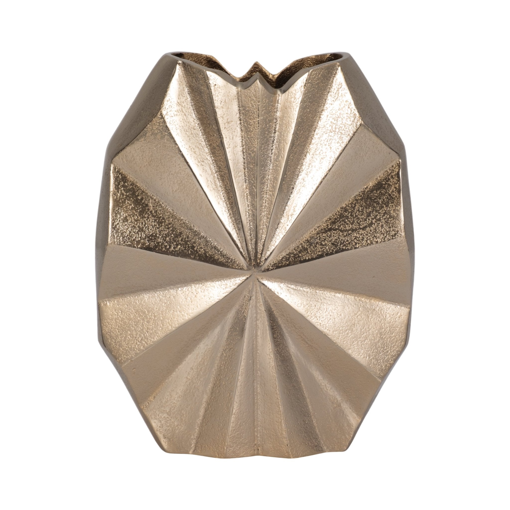 Udine Small Metal Vase, Gold/Black Vases and Jars| Sagebrook Home