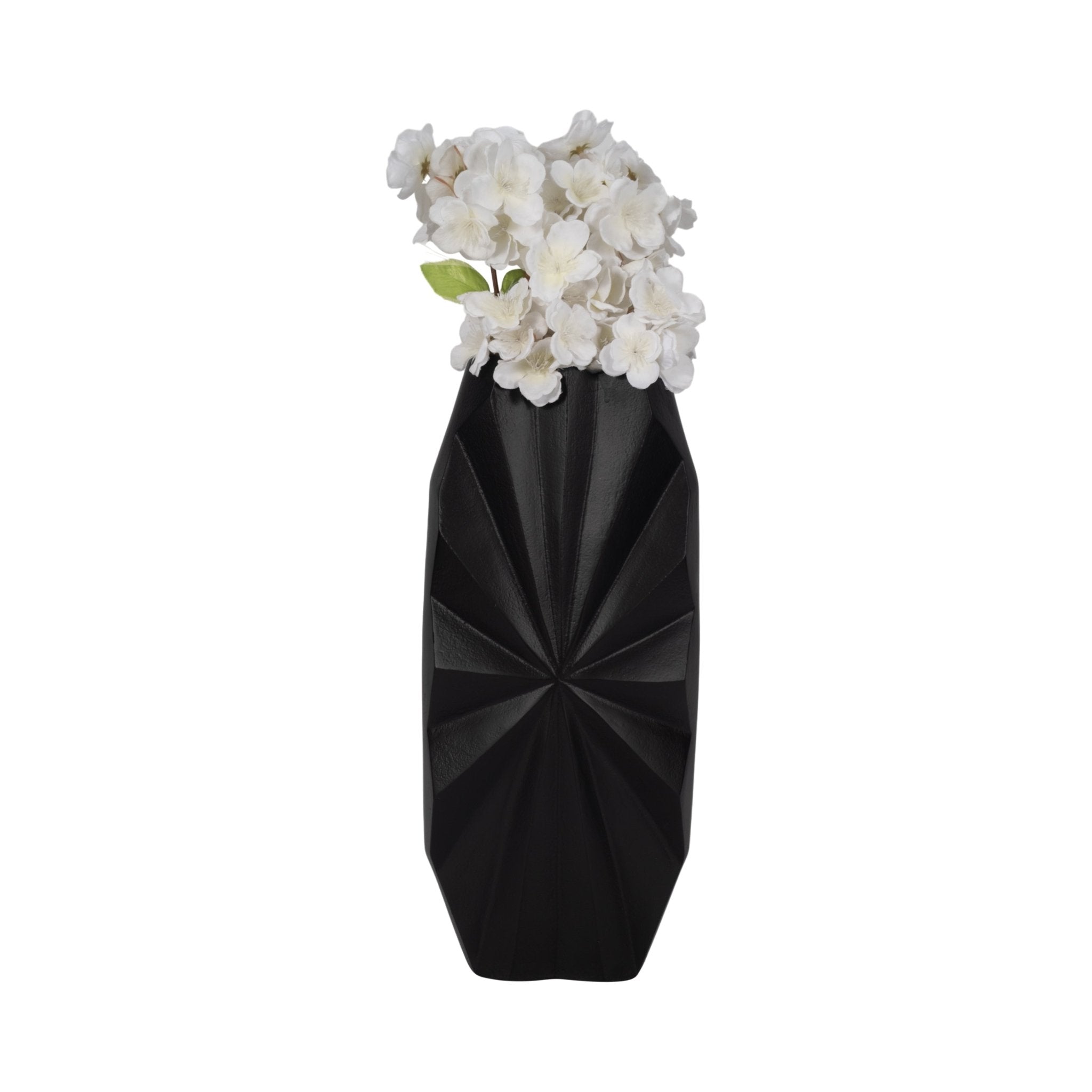 Udine Small Metal Vase, Gold/Black Vases and Jars| Sagebrook Home