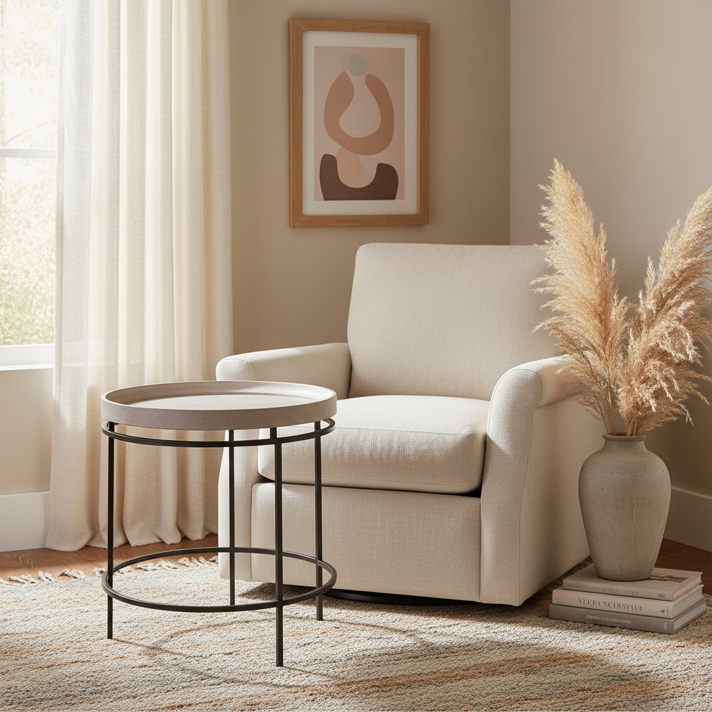 Round Accent Table