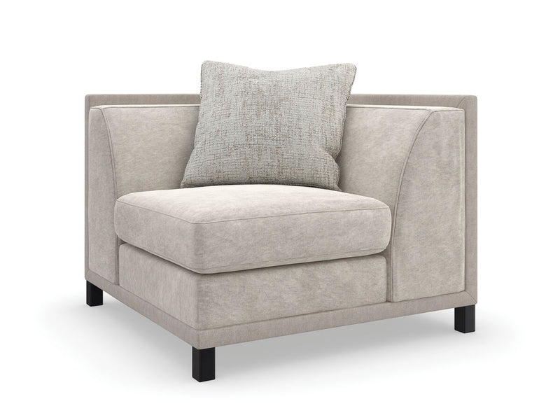 Caracole Upholstery - Tuxedo Corner