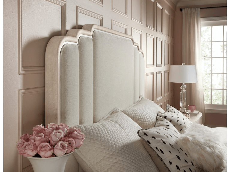 Uph Bedroom Set with Stripes Bedroom Sets| Hooker