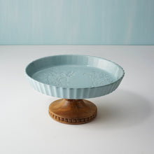 Upper Crust Ceramic Cake Stand With Server