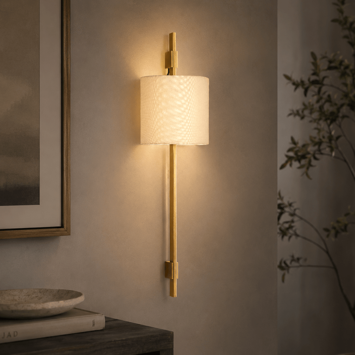 Urban Linen Wall Lamp Wall Sconces| Roots Furniture