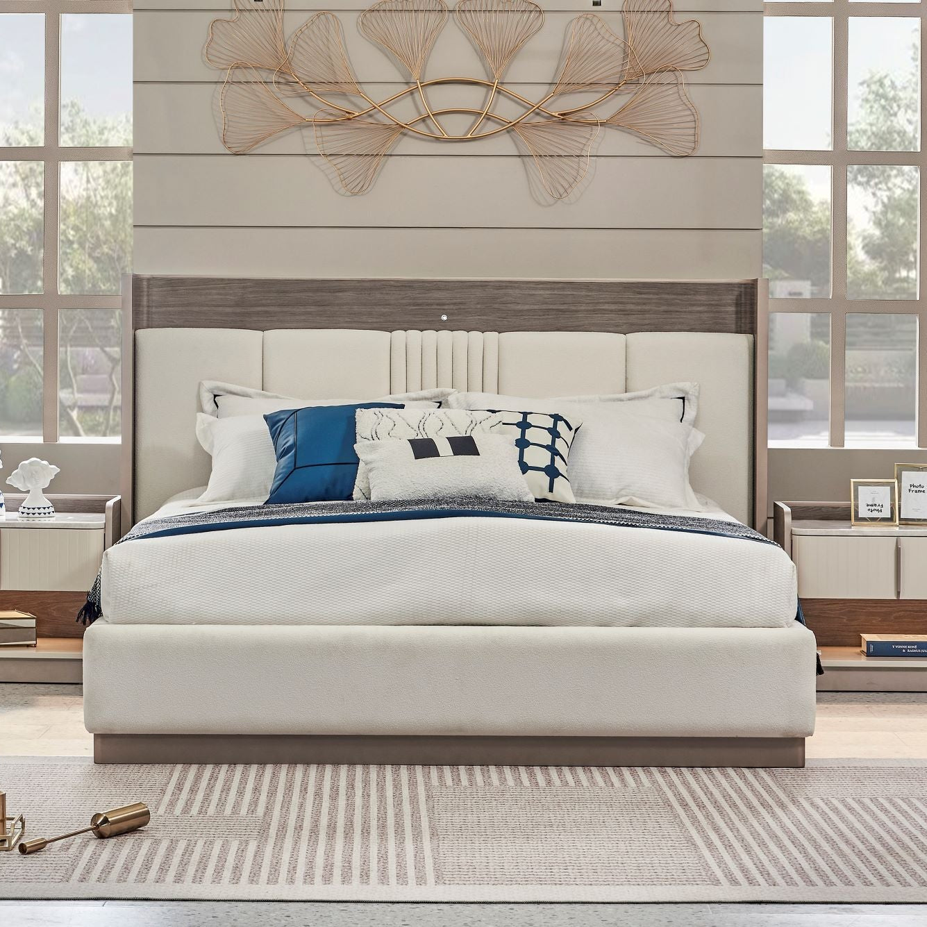 Urban Oasis Brown Queen Bed Beds| Roots Furniture