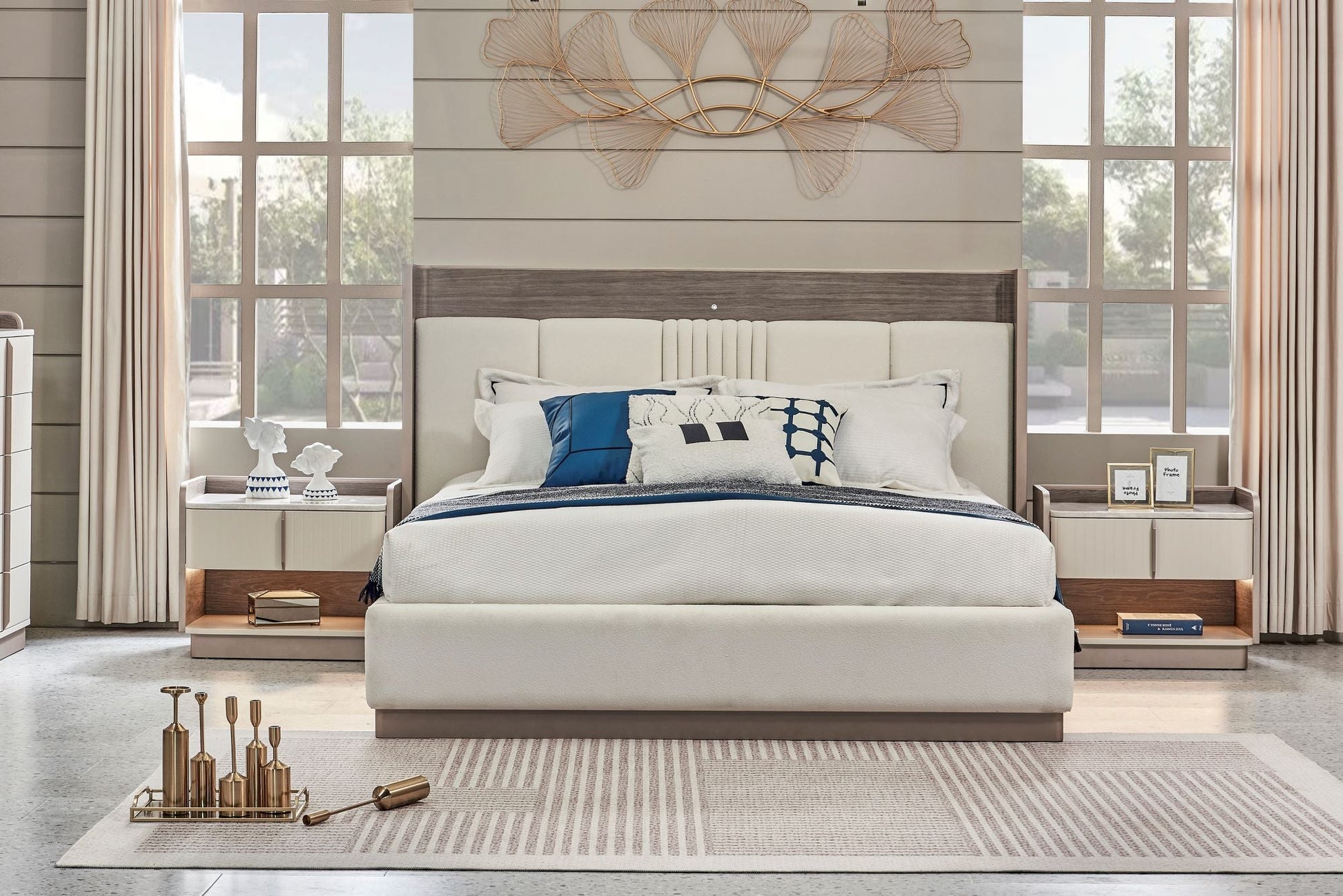 Urban Oasis Brown Queen Bed Beds| Roots Furniture