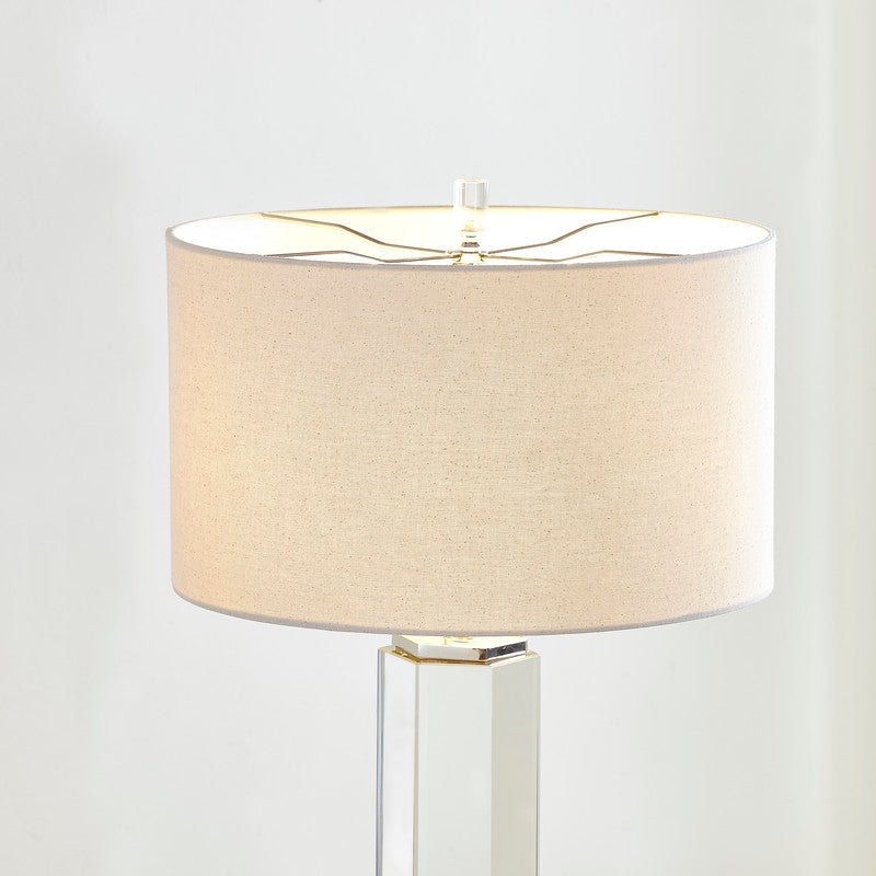 29.5"H Eclipse Black Crystal Table Lamp Table Lamps| Crestview