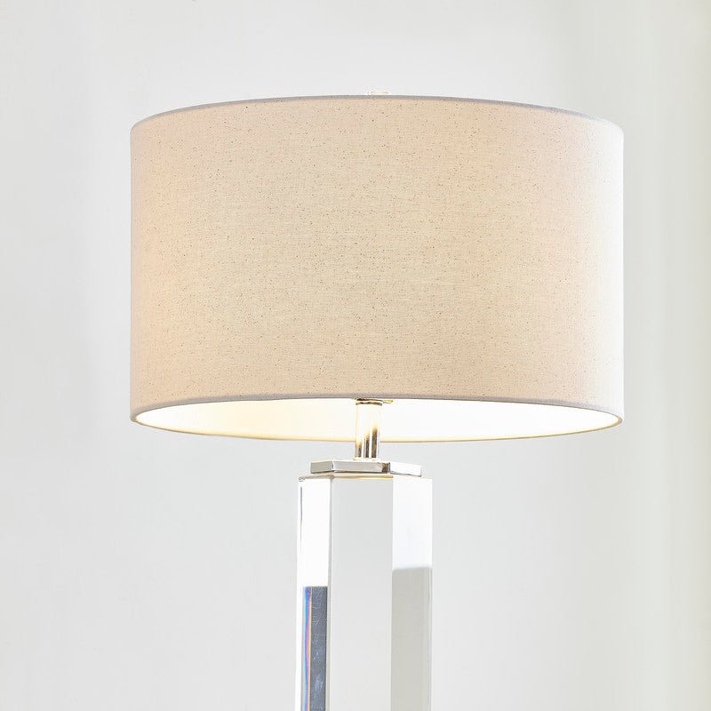 29.5"H Eclipse Black Crystal Table Lamp Table Lamps| Crestview